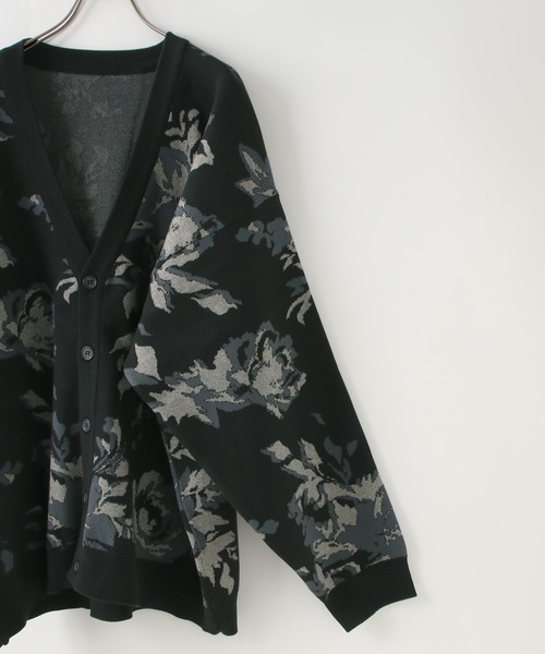 フラワージャガードカーデ 353970（カーディガン/ボレロ）｜LOWRYS FARM（ローリーズファーム）