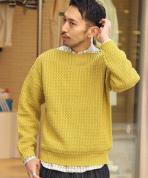 EDIFICE | 【予約】ギマコットン ボートネックプルオーバーニット(ニット/セーター)