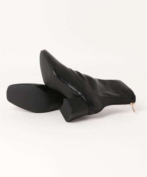 BLUEEAST(ブルーイースト)の「ストレッチショートブーツ(ブーツ・レディース・ブラック/アイボリー/ベージュ・LARGE/X-LARGE/MEDIUM)」の5枚目の写真