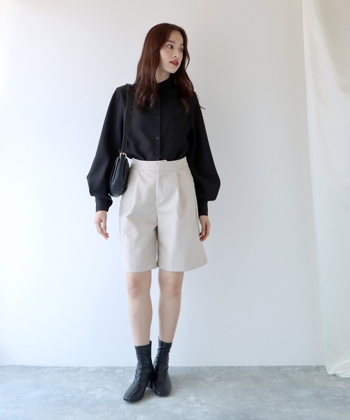 BLUEEAST(ブルーイースト)の「ストレッチショートブーツ(ブーツ・レディース・ブラック/アイボリー/ベージュ・LARGE/X-LARGE/MEDIUM)」の11枚目の写真