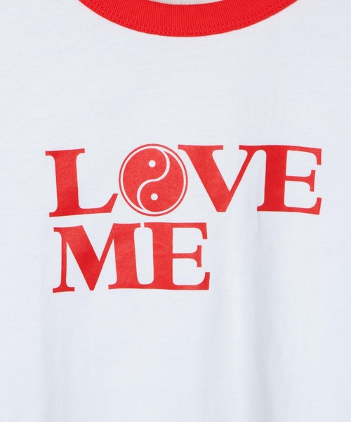 DuKKah（デュカ）の「Dukkah/陰陽リンガーT（Tシャツ/カットソー・レディース・レッド・X-SMALL）」の4枚目の写真