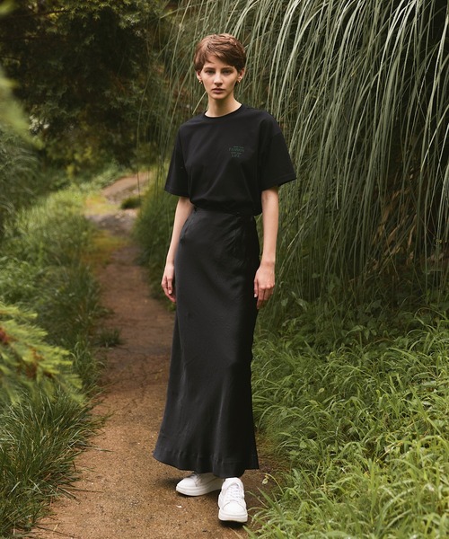 CEL ANSWER（シーイーエルアンサー）の「オーガニックコットンメッセージTシャツ（Tシャツ/カットソー・レディース・ホワイト/ブラック・FREE）」の2枚目の写真