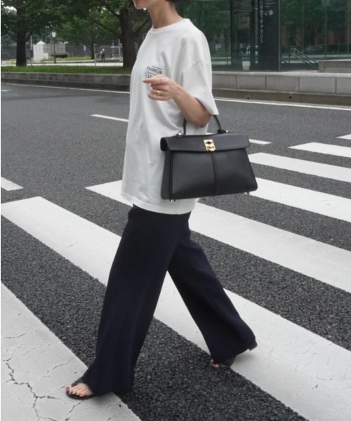 CEL ANSWER（シーイーエルアンサー）の「オーガニックコットンメッセージTシャツ（Tシャツ/カットソー・レディース・ホワイト/ブラック・FREE）」の13枚目の写真