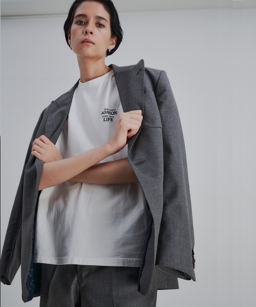 CEL ANSWER（シーイーエルアンサー）の「オーガニックコットンメッセージTシャツ（Tシャツ/カットソー・レディース・ホワイト/ブラック・FREE）」の17枚目の写真