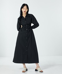 THINGS THAT MATTER | THINGS THAT MATTER WAIST HOLE SHIRT MAXI DRESS(シャツワンピース)