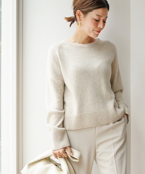 Deuxieme Classe（ドゥーズィエムクラス）の「【AGMES/アグメス】 LARGE DOUBLE RIDGE HOOPS ピアス（両耳）（ピアス（両耳用）・レディース・ゴールド・FREE）」の4枚目の写真