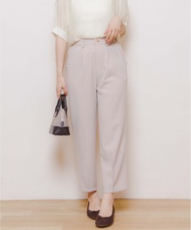 flower | スモーキーテーパードパンツ(スラックス)