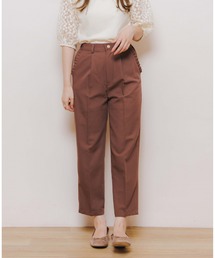 flower | スモーキーテーパードパンツ(スラックス)