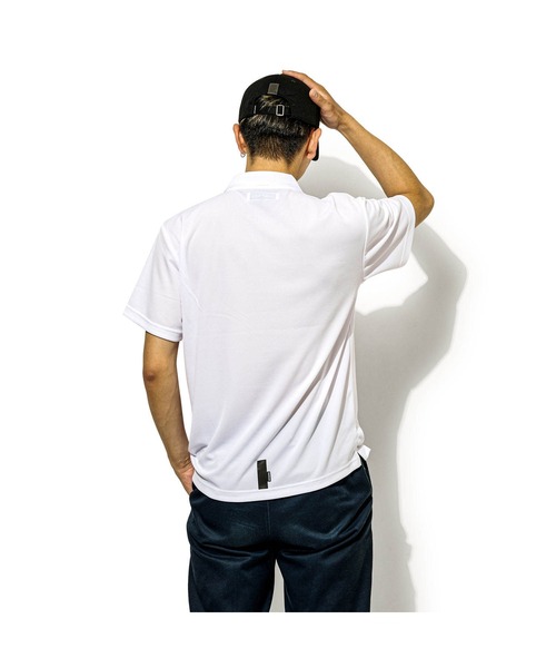 CHARI&CO（チャリアンドコー）の「CHARI&CO DYNAMIC GOLF CLUB POLO ポロシャツ（ポロシャツ・メンズ・ホワイト/ネイビー/ダークグレー・MEDIUM/X-LARGE/LARGE/SMALL）」の6枚目の写真