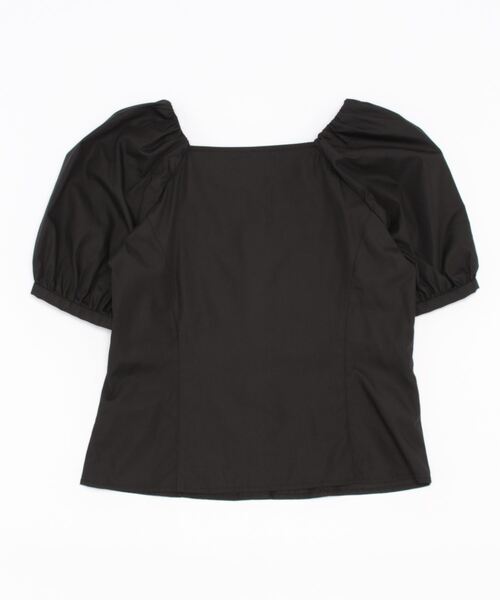 PROPORTION BODY DRESSING（プロポーションボディドレッシング）の「スクエアボリュームスリーブブラウス（シャツ/ブラウス・レディース・ブラック/イエロー/ホワイト系その他・FREE）」の4枚目の写真