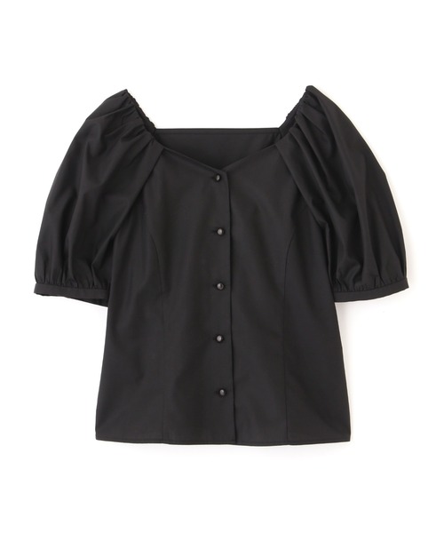 PROPORTION BODY DRESSING（プロポーションボディドレッシング）の「スクエアボリュームスリーブブラウス（シャツ/ブラウス・レディース・ブラック/イエロー/ホワイト系その他・FREE）」の15枚目の写真