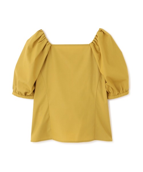 PROPORTION BODY DRESSING（プロポーションボディドレッシング）の「スクエアボリュームスリーブブラウス（シャツ/ブラウス・レディース・ブラック/イエロー/ホワイト系その他・FREE）」の18枚目の写真
