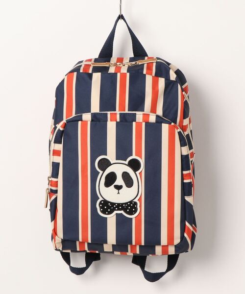 セール⚫︎mini rodini⚫︎パンダのリュック Panda Backpack Beige | Mini Rodini