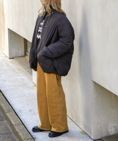 SOMETHING（サムシング）の「【SOMETHING/サムシング】lisa wide（デニムパンツ・レディース・ブルー/マスタード・36/34）」の16枚目の写真