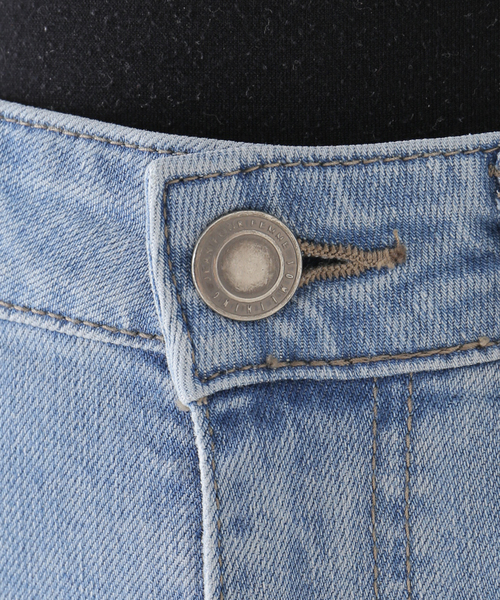 SOMETHING（サムシング）の「【SOMETHING/サムシング】lisa wide（デニムパンツ・レディース・ブルー/マスタード・36/34）」の18枚目の写真