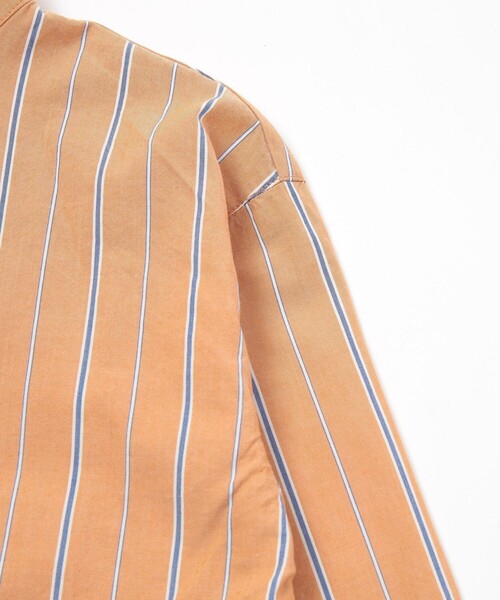 coen（コーエン）の「バンドカラーシャツワンピース（シャツワンピース・キッズ・オレンジ/ケリー・140/130/110/150/120/100）」の15枚目の写真