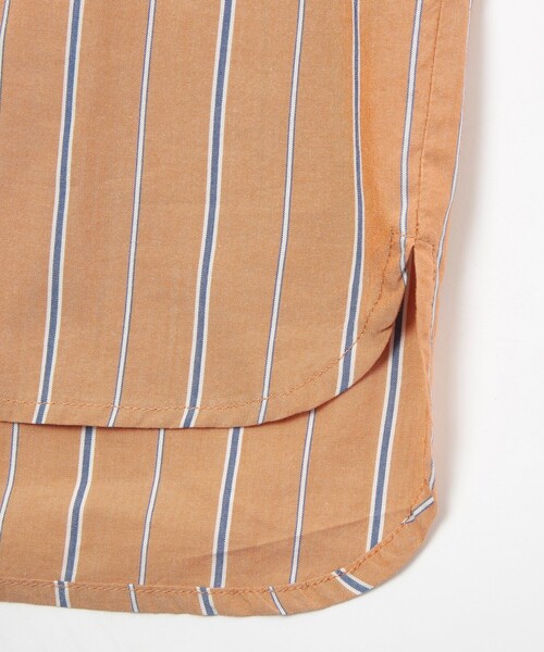 coen（コーエン）の「バンドカラーシャツワンピース（シャツワンピース・キッズ・オレンジ/ケリー・140/130/110/150/120/100）」の17枚目の写真