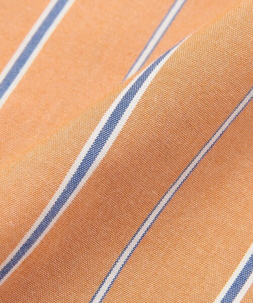 coen（コーエン）の「バンドカラーシャツワンピース（シャツワンピース・キッズ・オレンジ/ケリー・140/130/110/150/120/100）」の20枚目の写真