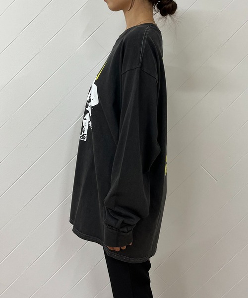 CAPRICIEUX LE'MAGE(カプリシューレマージュ)の「【GOOD ROCK SPEED】NIRVANAロンT(Tシャツ/カットソー・レディース・ブラック・FREE)」の14枚目の写真