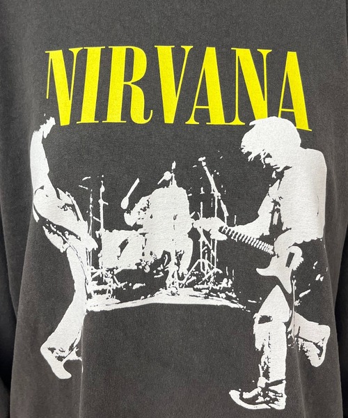 CAPRICIEUX LE'MAGE(カプリシューレマージュ)の「【GOOD ROCK SPEED】NIRVANAロンT(Tシャツ/カットソー・レディース・ブラック・FREE)」の18枚目の写真