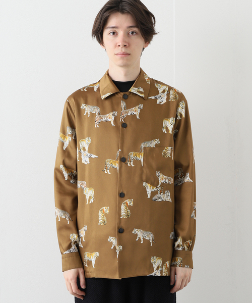 エムズ ブラック　m's braque 　総柄長袖シャツ m's braque（エムズブラック）の「【m's braque / エムズ