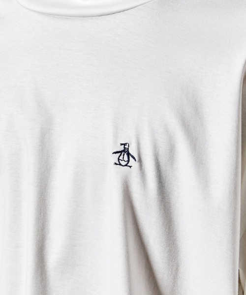 penguin BY MUNSINGWEAR(ペンギン バイ マンシングウェア)の「ビッグシルエットタートルネックシャツ 長袖 メンズ ウェア ポロシャツ ポロ ライフスタイル カジュアル スポーツウェア マンシング(シャツ/ブラウス・メンズ・ホワイト/ブラック・LARGE/X-LARGE/MEDIUM/SMALL)」の5枚目の写真