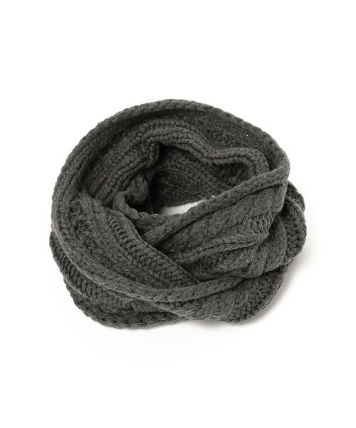 こども ビームス（コドモビームス）の「6°vocaLe / ケーブル スヌード 22（ネックウォーマー/スヌード・キッズ・グレー/ブラウン系その他3・ONE SIZE）」の2枚目の写真