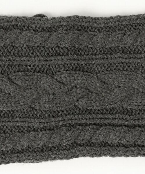 こども ビームス（コドモビームス）の「6°vocaLe / ケーブル スヌード 22（ネックウォーマー/スヌード・キッズ・グレー/ブラウン系その他3・ONE SIZE）」の4枚目の写真