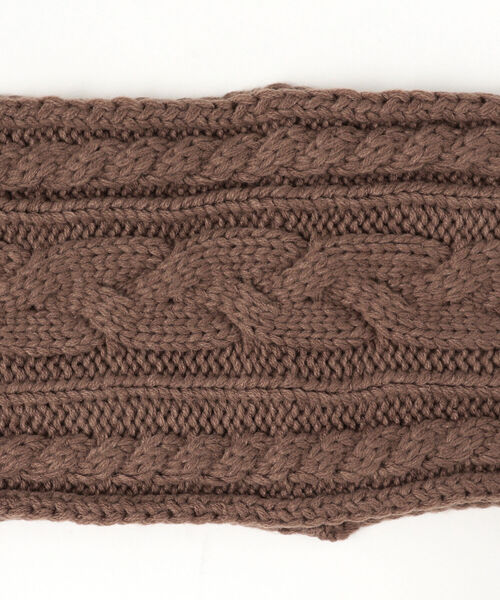 こども ビームス（コドモビームス）の「6°vocaLe / ケーブル スヌード 22（ネックウォーマー/スヌード・キッズ・グレー/ブラウン系その他3・ONE SIZE）」の6枚目の写真