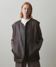 ＜Steven Alan＞MERINO MOUTON VEST/ムートンベスト