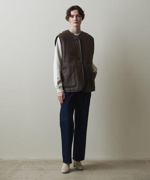 Steven Alan ムートンベスト Steven Alan（スティーブンアラン）の「＜Steven Alan＞MERINO MOUTON
