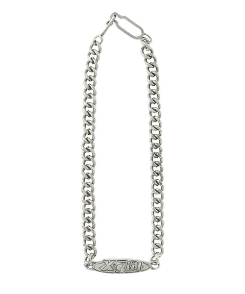 X-girl(エックスガール)の「OVAL LOGO NECKLACE(ネックレス・レディース・シルバー/ゴールド・ONE SIZE)」の12枚目の写真