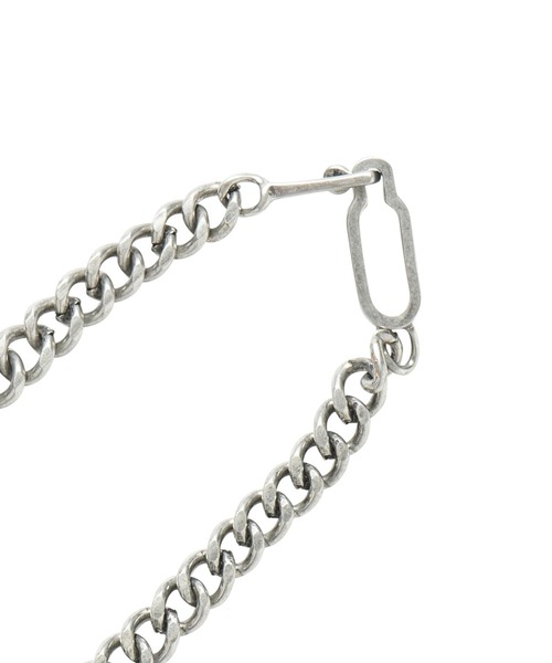 X-girl(エックスガール)の「OVAL LOGO NECKLACE(ネックレス・レディース・シルバー/ゴールド・ONE SIZE)」の13枚目の写真