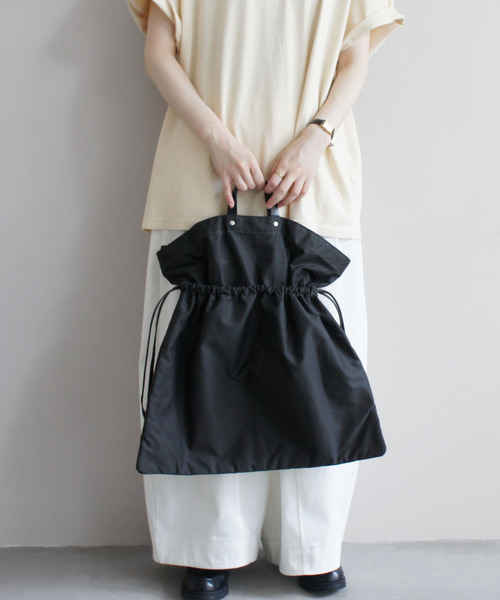 TIDEWAY（タイドウェイ）の「CHINO 2WAY TOTE/ショルダー TYP/L（ショルダーバッグ・レディース・ブラック/ベージュ/カーキ・FREE）」の18枚目の写真