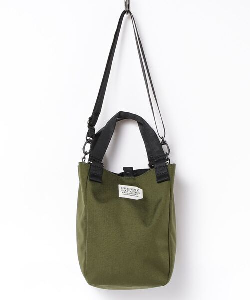FREDRIK PACKERS（フレドリックパッカーズ）の「【FREDRIK PACKERS】 / フレドリックパッカーズ　MISSION TOTE XS　2WAYミニトート　ショルダー付（ハンドバッグ・レディース・ブラック/ベージュ/グレー/レオパード/オリーブ/マルチ・FREE）」の5枚目の写真
