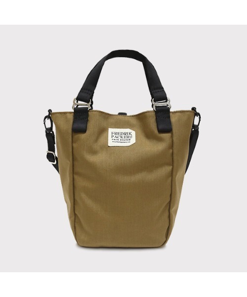 FREDRIK PACKERS（フレドリックパッカーズ）の「【FREDRIK PACKERS】 / フレドリックパッカーズ　MISSION TOTE XS　2WAYミニトート　ショルダー付（ハンドバッグ・レディース・ブラック/ベージュ/グレー/レオパード/オリーブ/マルチ・FREE）」の15枚目の写真