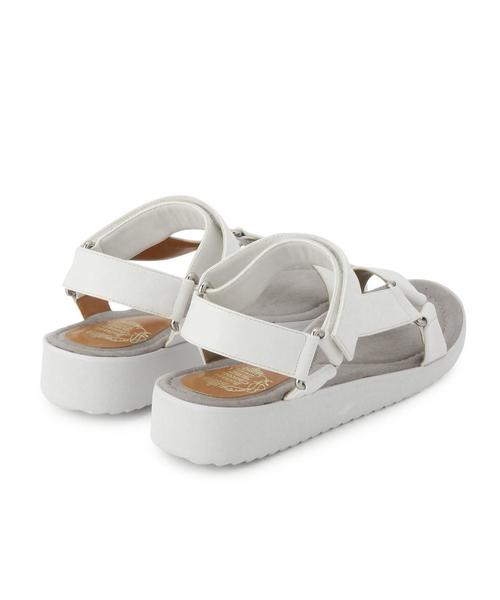 Boisson Chocolat（ボワソンショコラ）の「Tボワソンショコラ/B スポーティサンダル30（サンダル・レディース・ブラック/オフホワイト/イエロー・24.5cm/24cm/22cm/23cm/22.5cm/23.5cm）」の8枚目の写真