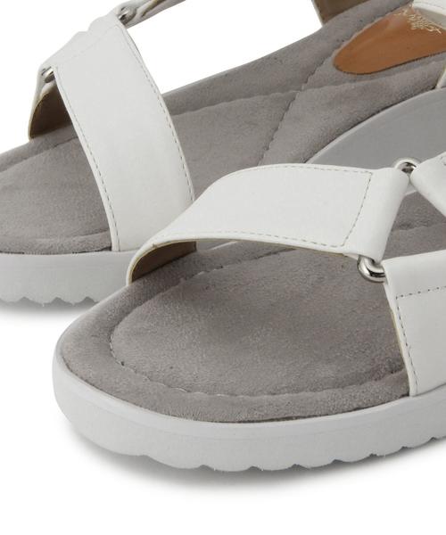 Boisson Chocolat（ボワソンショコラ）の「Tボワソンショコラ/B スポーティサンダル30（サンダル・レディース・ブラック/オフホワイト/イエロー・24.5cm/24cm/22cm/23cm/22.5cm/23.5cm）」の9枚目の写真