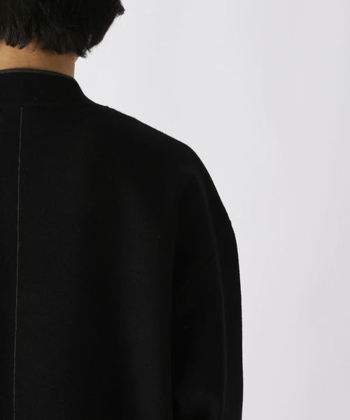 niko and...（ニコアンド）の「ダブルジャガードモックネックニットプルオーバー（ニット/セーター・メンズ・ボルドー/ダークブラウン/ブラック/アイボリー・MEDIUM/LARGE）」の16枚目の写真