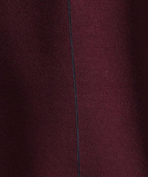 niko and...（ニコアンド）の「ダブルジャガードモックネックニットプルオーバー（ニット/セーター・メンズ・ボルドー/ダークブラウン/ブラック/アイボリー・MEDIUM/LARGE）」の8枚目の写真