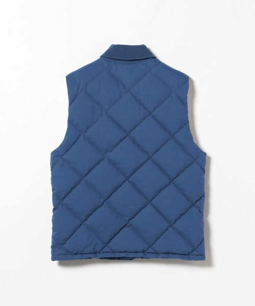 REMI RELIEF(レミレリーフ)の「REMI RELIEF × BEAMS PLUS / 別注 Down Vest(ベスト・メンズ・ブルー/オレンジ・SMALL/MEDIUM/LARGE/X-LARGE)」の16枚目の写真