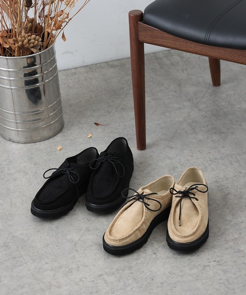 COLONY 2139（コロニートゥーワンスリーナイン）の「軽量底モカシンシューズ（モカシン/デッキシューズ・レディース・ブラック/ベージュ・SMALL/MEDIUM/LARGE）」の11枚目の写真