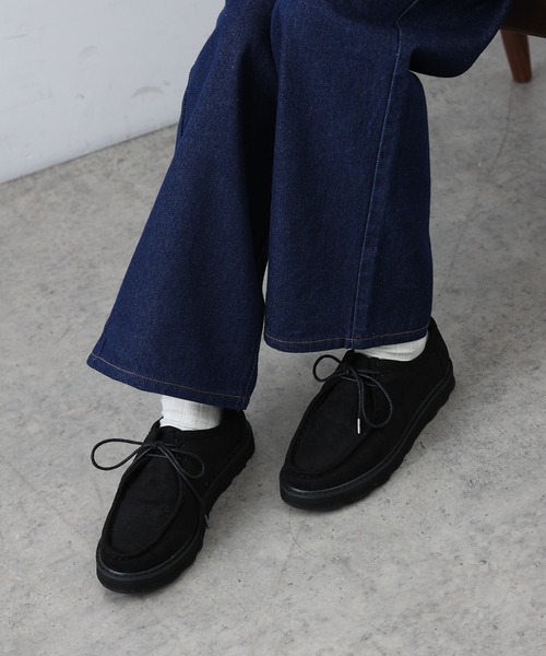 COLONY 2139（コロニートゥーワンスリーナイン）の「軽量底モカシンシューズ（モカシン/デッキシューズ・レディース・ブラック/ベージュ・SMALL/MEDIUM/LARGE）」の14枚目の写真