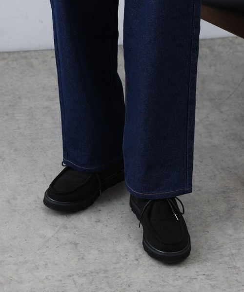 COLONY 2139（コロニートゥーワンスリーナイン）の「軽量底モカシンシューズ（モカシン/デッキシューズ・レディース・ブラック/ベージュ・SMALL/MEDIUM/LARGE）」の3枚目の写真