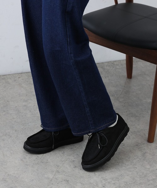 COLONY 2139（コロニートゥーワンスリーナイン）の「軽量底モカシンシューズ（モカシン/デッキシューズ・レディース・ブラック/ベージュ・SMALL/MEDIUM/LARGE）」の8枚目の写真