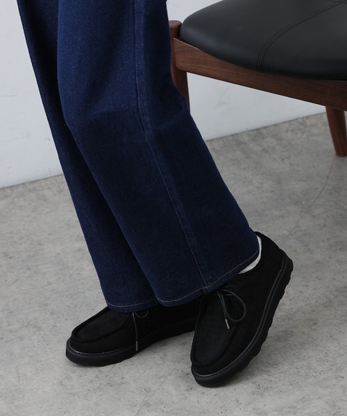 COLONY 2139（コロニートゥーワンスリーナイン）の「軽量底モカシンシューズ（モカシン/デッキシューズ・レディース・ブラック/ベージュ・SMALL/MEDIUM/LARGE）」の5枚目の写真