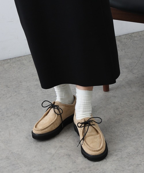 COLONY 2139（コロニートゥーワンスリーナイン）の「軽量底モカシンシューズ（モカシン/デッキシューズ・レディース・ブラック/ベージュ・SMALL/MEDIUM/LARGE）」の12枚目の写真