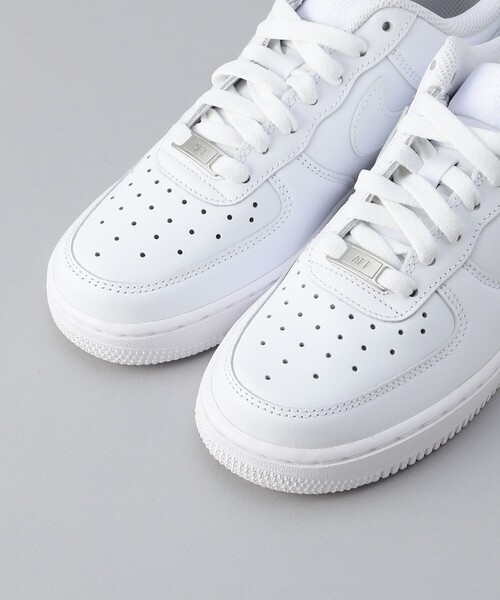 NIKE（ナイキ）の「NIKE/ナイキ WOMENS AIR FORCE 1 07/ウィメンズエアフォース1 07（スニーカー・レディース・ホワイト・23.0cm/22.5cm/25.0cm/23.5cm/24.5cm/24.0cm）」の7枚目の写真