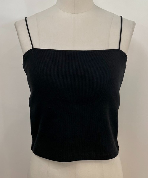 BABYLONE(バビロン)の「ベアテレコパット付きキャミソール(キャミソール・レディース・ブラック/サンドグレー/オフホワイト・フリー)」の3枚目の写真
