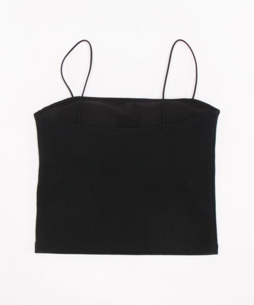 BABYLONE(バビロン)の「ベアテレコパット付きキャミソール(キャミソール・レディース・ブラック/サンドグレー/オフホワイト・フリー)」の11枚目の写真